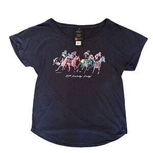 2025 Kentucky Derby 151 Officially Licensed T-shirt Women's Sz S NEW WITH TAGS